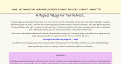 Desktop Screenshot of dragonfly-village.com