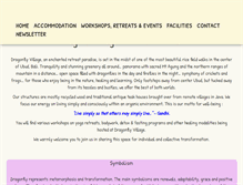 Tablet Screenshot of dragonfly-village.com